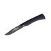Couteau artisanal Old Bear Total Black manche bois d'ayous stratifié