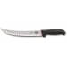 Couteau à abattre/boucher Victorinox Dual Grip lame alvéolée