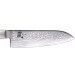 Coffret 3 couteaux japonais Yaxell RAN damas : Santoku 16.5cm + Santoku 12.5cm + Office 10cm