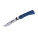 Couteau artisanal Old Bear Full Color bleu manche bois d'Ayous stratifié
