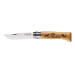 Couteau Opinel Tradition Gravures Animalia n°8 lame 8,5cm manche chêne décor chiens