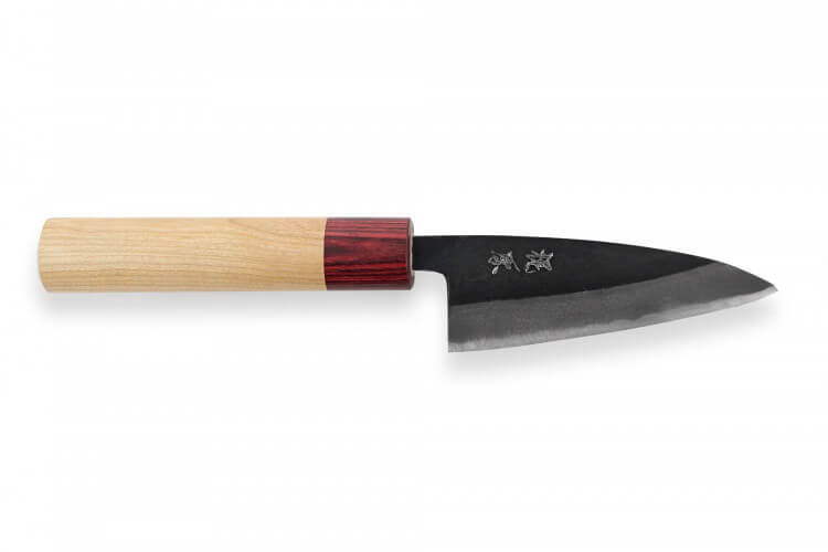 Couteau ko bocho japonais artisanal Kajiwara 10.5cm