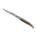 Couteau pliant Laguiole LE FIDELE acier Sandvik manche bois de serpent 12cm
