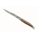Couteau pliant Laguiole LE FIDELE acier Sandvik manche bois de pistachier 12cm