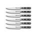 Coffret 6 couteaux à steak Fischer Sabatier 64 lame 12.5cm