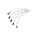 Lot de 5 fils pour lyre à génoise Louis Tellier 29cm