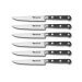 Coffret 6 couteaux à steak Fischer Sabatier 64 lame dentelée 12.5cm