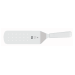 Spatule professionnelle Icel lame perforée 20cm manche blanc