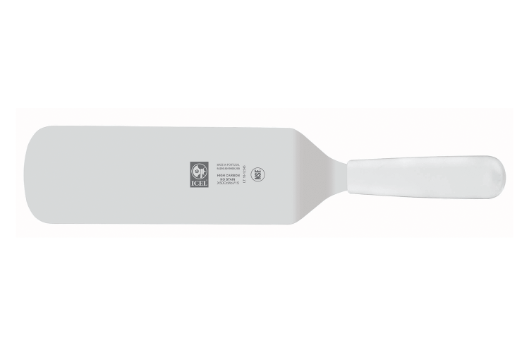 Spatule professionnelle Icel lame 20cm manche blanc