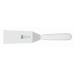 Spatule coudée professionnelle Icel lame 16cm manche blanc