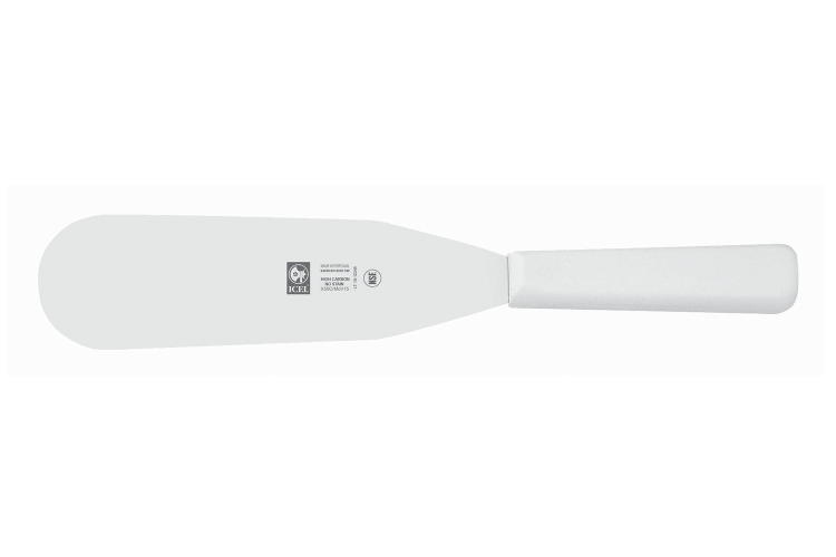 Spatule professionnelle Icel lame 18cm manche blanc