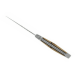 Couteau pliant Laguiole LE FIDELE acier Sandvik manche bois de genévrier 12cm