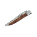 Couteau pliant Laguiole LE FIDELE acier Sandvik manche bois de thuya 12cm