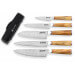 Mallette 5 couteaux de cuisine Wusaki Fujiko VG10 manches olivier