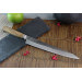 Couteau sujihiki japonais artisanal Wusaki Nogami BS2 24cm manche en noyer