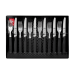 Ménagère 12 pièces Icel acier inox couteaux bouts ronds