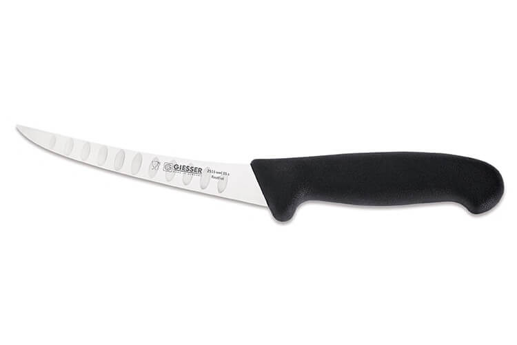 Couteau à désosser pro Giesser lame alvéolée 15cm 2515