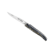 Couteau pliant Laguiole LE FIDELE acier Sandvik manche corne de bélier 12cm