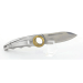 Couteau pliant Herbert 581207 lame acier manche inox 9cm