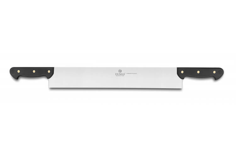 Couteau à fromage 2 manches rivetés 32 Dumas Affil noir 40cm