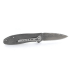 Couteau pliant Herbertz n°564612 manche inox 11.5cm décor tête de mort