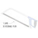 Lame carbone pour scie manche PP bleu 45cm