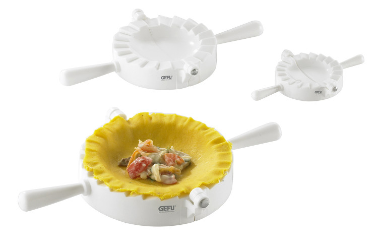 Lot de 3 moules &agrave; raviolis Verona Gefu