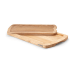 Planche à pain Continenta en bois d'hévéa 45x26x2cm + grille ramasse-miettes