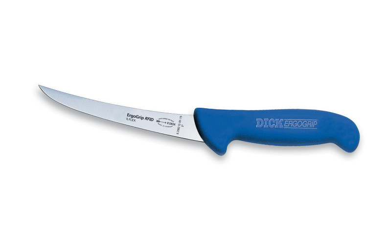 Couteau &agrave; d&eacute;sosser Dick Ergogrip lame courbe semi-flexible 
