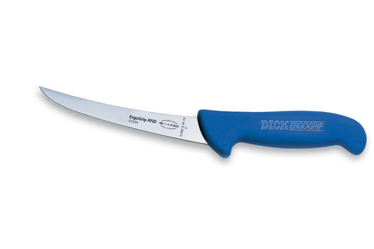 Couteau à désosser Dick Ergogrip lame courbe semi-flexible 