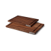 Planche à découper Continenta en bois d'acacia + rigole