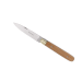 Couteau pliant Normaund acier inox Z100 manche bois de pommier 10,5cm