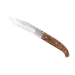 Couteau pliant Euskara acier inox Z100 manche bois de thuya 10,5cm