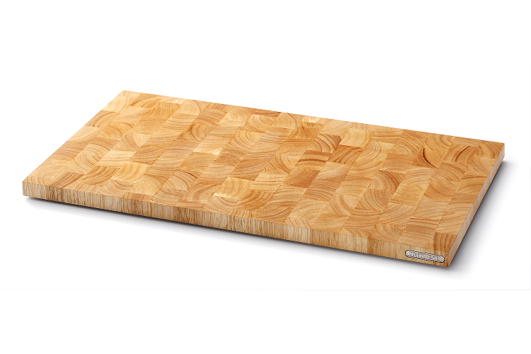 Planche &agrave; d&eacute;couper Continenta en bois d'h&eacute;v&eacute;a 54x29x2,7cm
