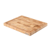 Planche à découper Continenta bois d'hévéa effet mosaique avec rigole