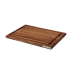 Planche à découper Continenta en bois d'acacia + rigole
