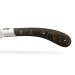 Couteau pliant artisanal Capuchadou acier sandvik manche en corne de buffle 12cm 