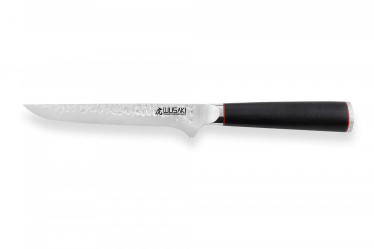 Couteau &agrave; d&eacute;sosser Wusaki Hayato X50 15cm manche G10