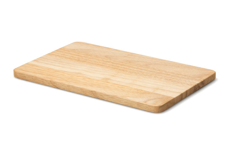 Planche à découper Continenta en bois d'hévéa