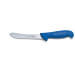 Couteau à découper lame à pointe large Dick Ergogrip manche bleu