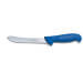 Couteau à découper lame à pointe large Dick Ergogrip manche bleu