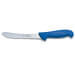 Couteau à découper lame à pointe large Dick Ergogrip manche bleu