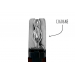 Couteau pliant L'Elsass acier inox Z100 manche bois de genévrier 11cm