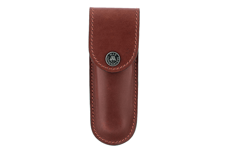 Etui Max CapdeBarthes S100 cuir Pérou pour couteau de poche Laguiole