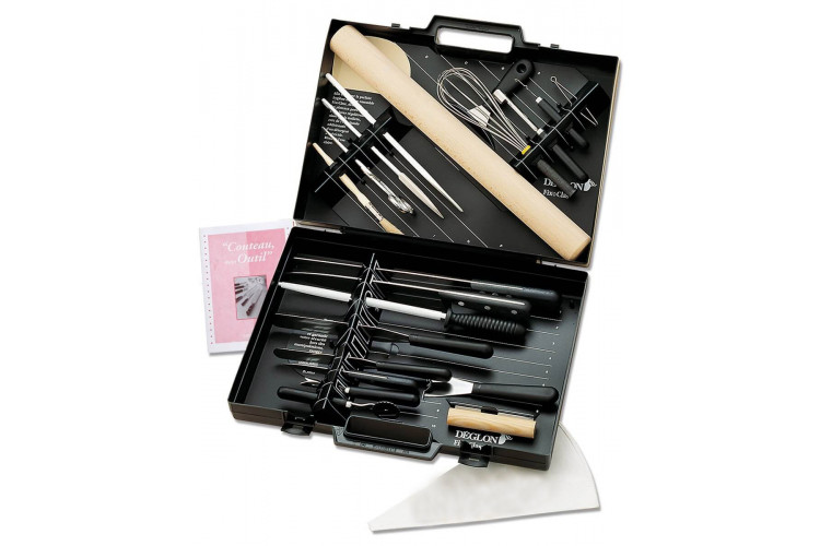 Malette 34 ustensiles P&acirc;tisserie Deglon FIXCLASS 