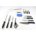 Mallette de cuisine 30 couteaux et accessoires Urban Case DEGLON bleue
