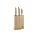 Bloc en bois Ballarini Tevere 6 couteaux de cuisine