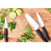 Coffret 3 couteaux Kyocera Céramique santoku + office + petit office