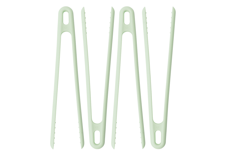 Set de 4 pinces de service vertes Berghoff Leo