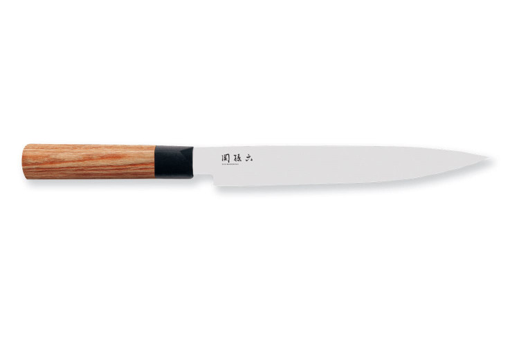 Couteau &agrave; trancher Kai seki Magaroku Pakkawood 20cm